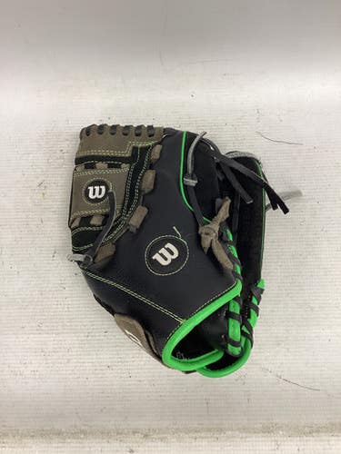Used Wilson BB BB/SB Glove RH Throw Black 11" 11851-S000037374