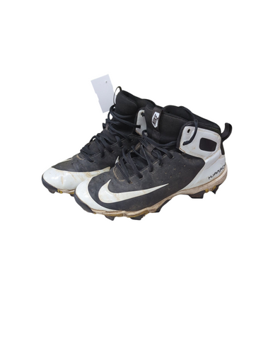 Used Nike Adult FB Cleats Black And White Senior 7 11833-S000165646