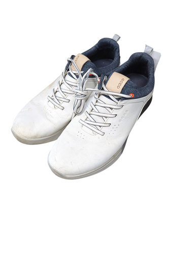 Used Ecco Mens Golf Shoes White Senior 9 11833-S000165710