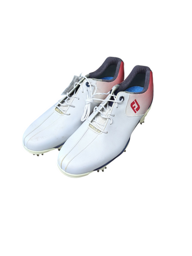 Used Foot Joy Mens Golf Shoes White Senior 10 11833-S000165709