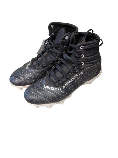 Used Under Armour Adult FB Cleats Black Senior 9 11833-S000165714