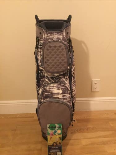 Sun Mountain Ladies Diva Cart Golf Bag 15-way Dividers & Rain Cover *VGC*