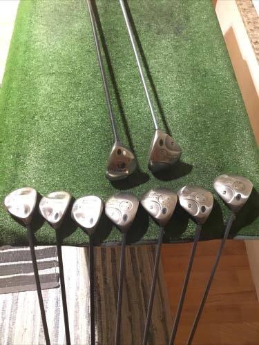Bundle Of 9 Callaway Fairway Woods (Mens & Womens) 3 Woods, 5 Woods, 7 Woods