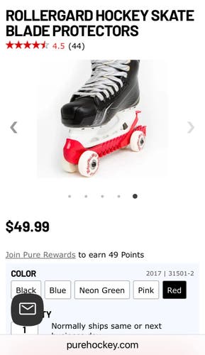 (New) Rollergard Hockey Skate Blade Protectors