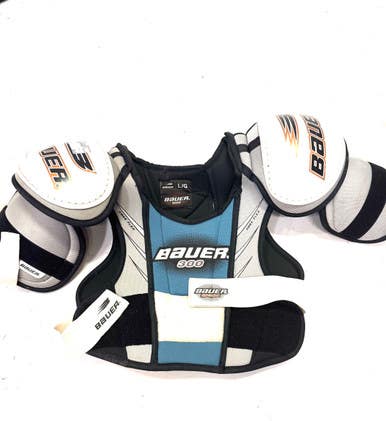 Used Bauer 300 Senior Shoulder Pads LG 11860-S000297406