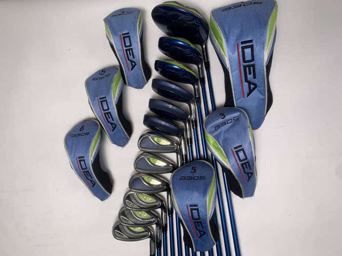 Adams Idea A3 OS Womens Club Set Driver 3W 5W 4H-5H 6-PW GW SW 55g RH HC
