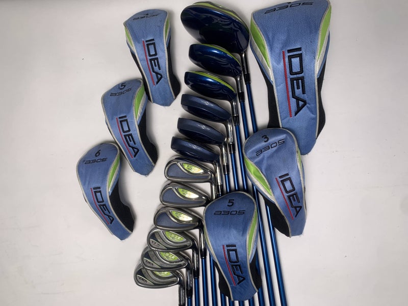 Adams Idea A3 OS Womens Club Set Driver 3W 5W 4H-5H 6-PW GW SW 55g RH HC
