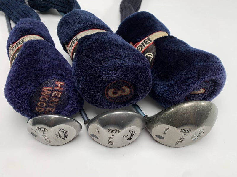 Callaway Original Great Big Bertha Driver Wood Set 3 7 | 12* 15* 21* RCH RH HC