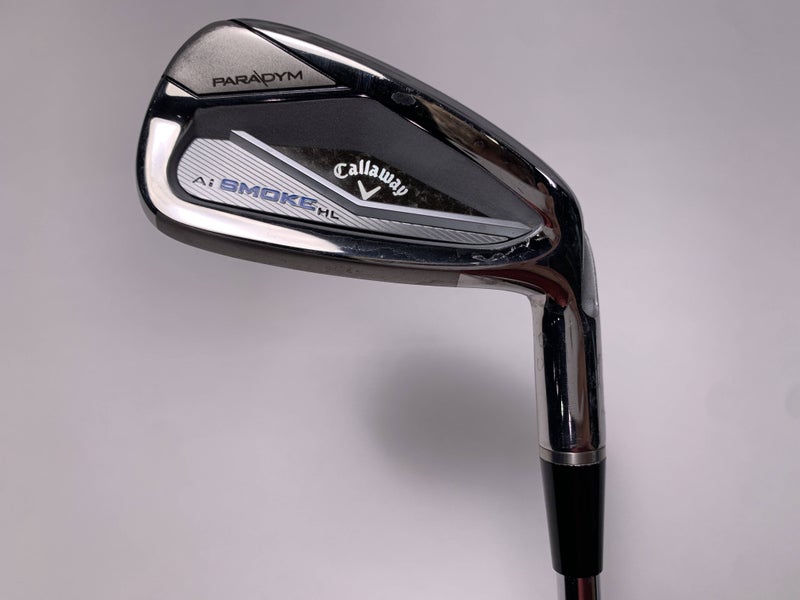 Callaway Paradym Ai Smoke HL Single 7 Iron Fitter 2* Flat Elevate MPH Mens RH