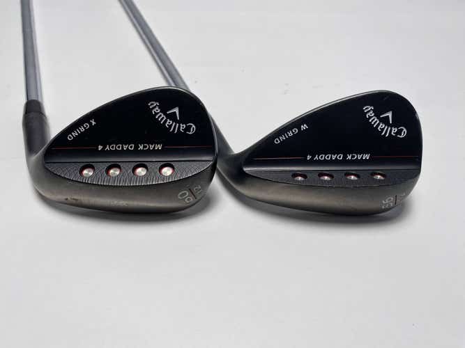 Callaway Mack Daddy 4 Black Wedge Set 56* 12 | 60*12 DG S200 Tour Issue Stiff RH