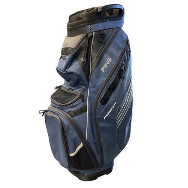 Used Ping CART BAG Mens Cart Bag Navy Blue 11760-S000081800