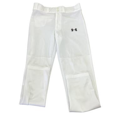 Used Under Armour BASEBALL PANTS BB/SB Pant Boys White LG 11760-S000081785