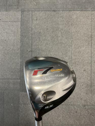 Used Taylormade R7 QUAD Mens Driver LH 9.5 Degree 11614-S000221167