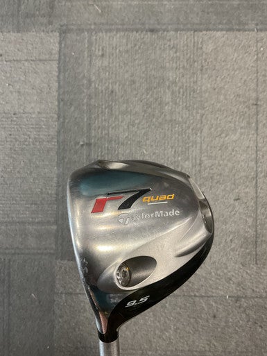 Used Taylormade R7 QUAD Mens Driver LH 9.5 Degree 11614-S000221167