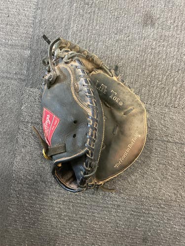 Used Rawlings CATCHER MITT RCMYBB BB/SB Catchers RH Throw Black 32" 11614-S000221164