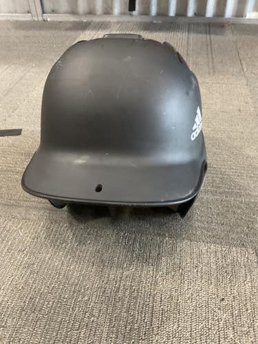 Used Adidas TRIPLE STRIPE Batting Helmet No Mask Black S/M 11614-S000221153