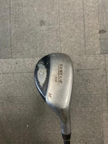 Used Taylormade RESCUE MID Mens Hybrid Club RH 4 Hybrid 11614-S000221147