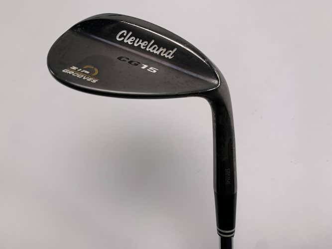 Cleveland CG15 Black Pearl Lob Wedge LW 58* 12 Bounce Traction Wedge  RH