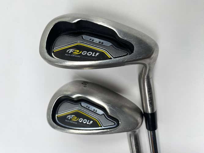 F2 Face Forward Golf Face Forward Wedge Set 56* 60* True Temper Wedge Steel RH
