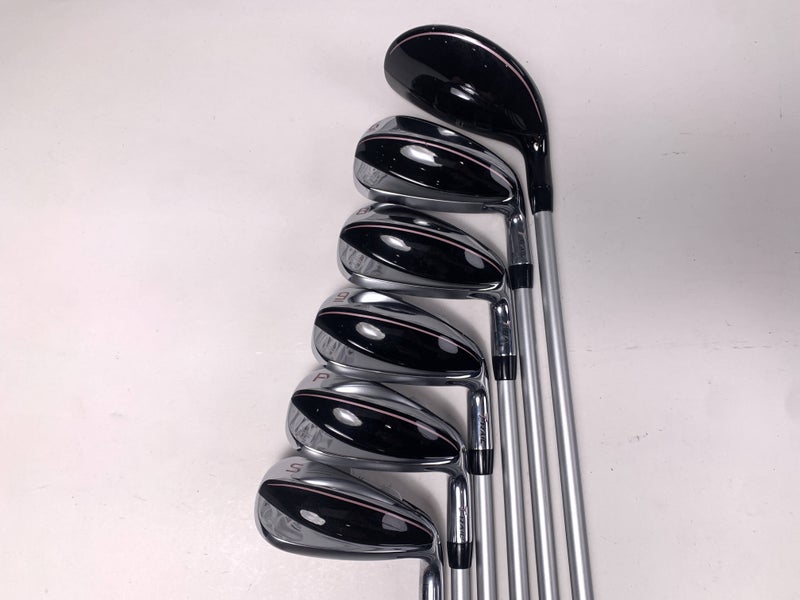 Cobra T-Rail Combo 2021 Iron Set 5-PW+SW UltraLite 45g Ladies Graphite RH- No 7i