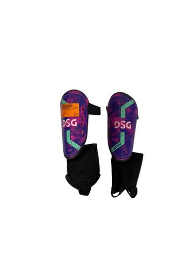Used Soccer Shin Guards Youth Purple SM 11847-S000029296