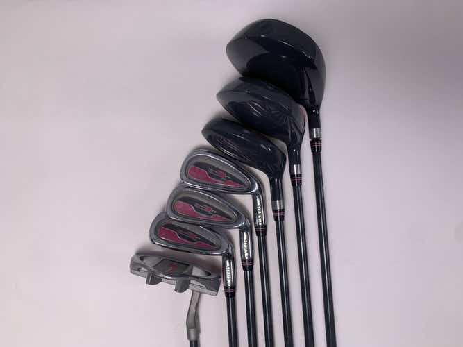 Walter Hagan Girl Series II Club Set Driver 3W 4H 7 9 SW Putter Youth RH