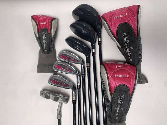 Walter Hagan Juinor Girls Series 2 Club Set Driver 3W 5H 7&9 SW Putter RH HC