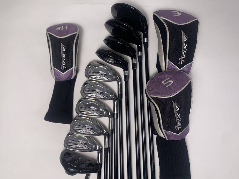 Ram Axial Club Set 3W 5W 3H 4H 5-9i Putter Axial Ladies Graphite Womens RH HC