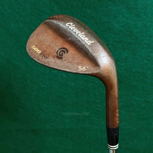 Cleveland 588 DSG RTG+ 56 Sand Wedge Dynamic Gold Steel Wedge Flex