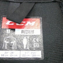 Used CCM 9550 TACKS Senior Shoulder Pads MD 11339-S000194139