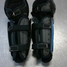 Used Bauer BAUER X SHIN Youth Shin Guards Royal Blue 8" 11339-S000194117