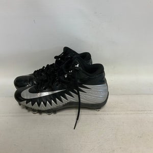 Used Nike ALPHA MENACE Jr FB Cleats Black Junior 06.5 11823-S000034010