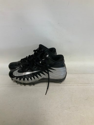 Used Nike ALPHA MENACE Jr FB Cleats Black Junior 06.5 11823-S000034010