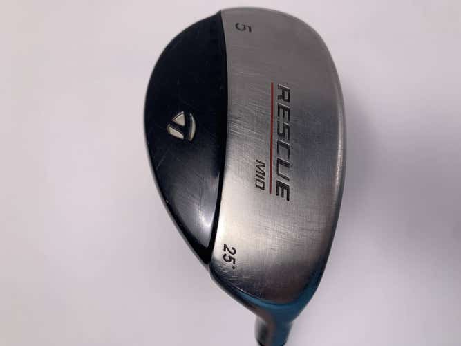 TaylorMade Rescue Mid 5 Hybrid 25* Ultralite Graphite 65g Regular Mens RH