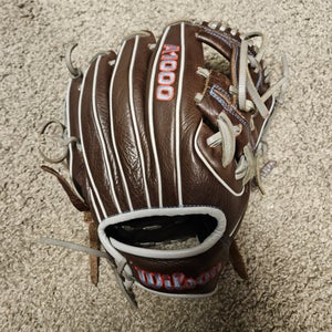 Wilson RH Infield A1000 Baseball Glove 11.5" (New)