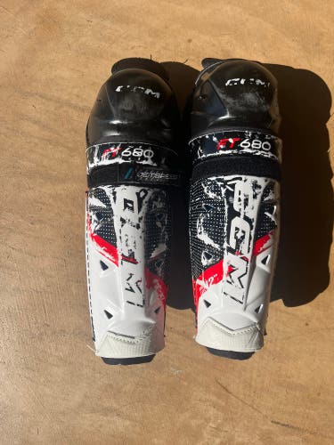 Junior CCM Jetspeed FT680 12" Shin Pads (Used)