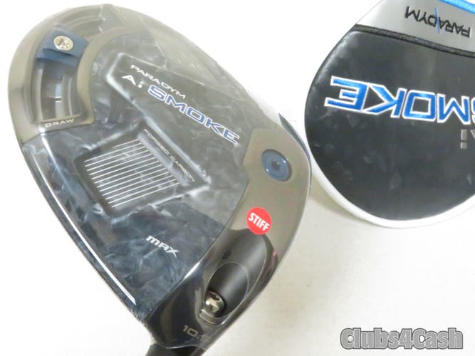 Callaway Paradym Ai Smoke Max Driver 10.5 Tensei AV Blue 65 Stiff +Cover .. NEW