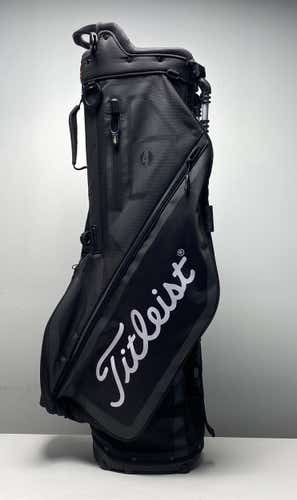 Titleist Players 4 CNCPT Stand Bag Black 4-Way Divide Dual Strap Golf Bag