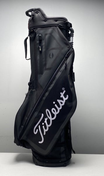 Titleist Players 4 CNCPT Stand Bag Black 4-Way Divide Dual Strap Golf Bag