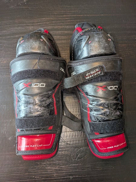 Junior Bauer 11" Shin Pads (Used)