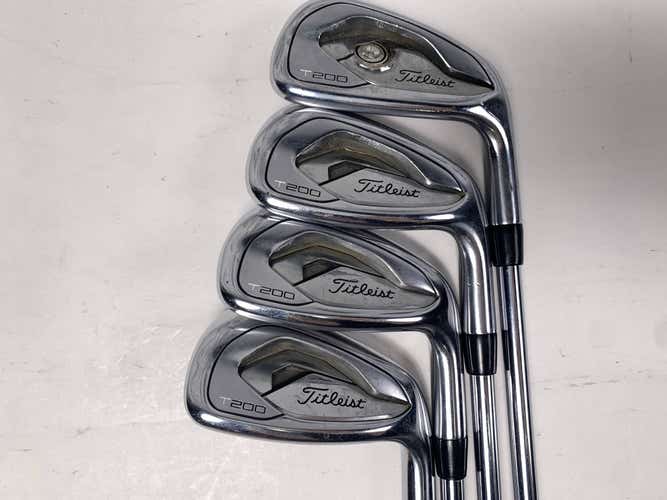 Titleist T200 Iron Set 7-PW True Temper AMT S300 Black Regular Steel Mens RH