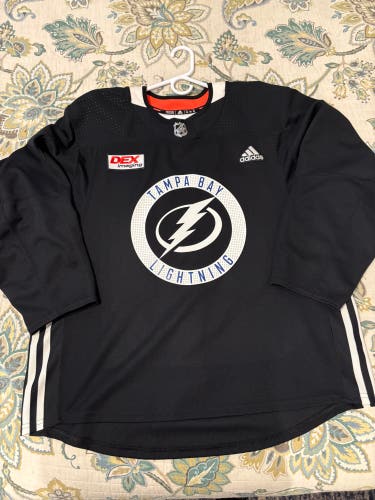 Adidas Tampa Bay Lightning Practice Jersey - Used - Size 54