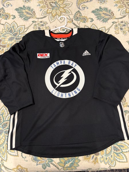 Adidas Tampa Bay Lightning Practice Jersey - Used - Size 54