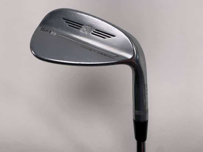 Titleist Vokey SM9 Tour Chrome Gap Wedge GW 50* 8 Bounce F-Grind Wedge Mens RH