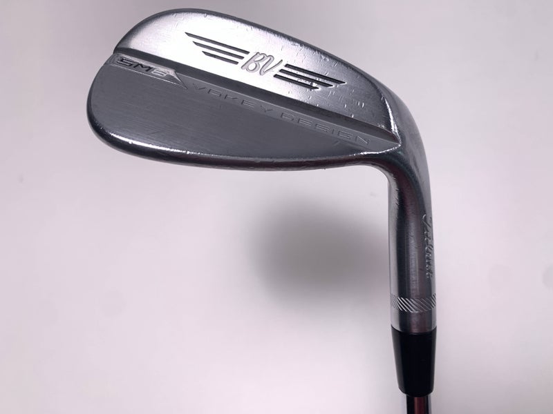 Titleist Vokey SM8 Tour Chrome Gap Wedge GW 50* 8 Bounce F-Grind Wedge Mens RH