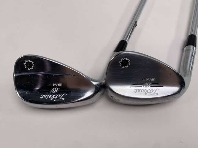 Titleist Vokey SM7 Tour Chrome Wedge Set 52* 12 | 56* 10 XP 95 S300 Stiff LH