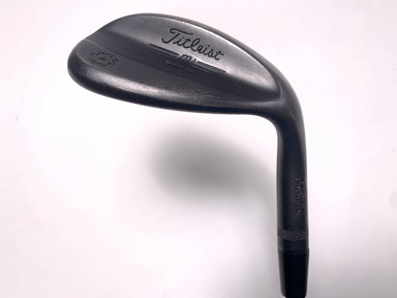 Titleist Vokey SM7 Jet Black Lob Wedge LW 60* 12 Bounce D-Grind Wedge Mens RH