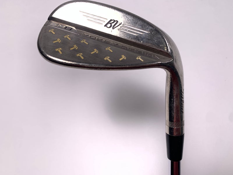 Titleist Vokey SM8 Tour Chrome Gap Wedge GW 50* 8 Bounce F-Grind DG Mens RH