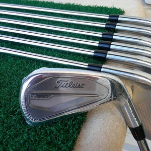 Titleist T350 Forged (5i-PW, 48*) Iron Set w/ True Temper AMT RED R300 Shafts