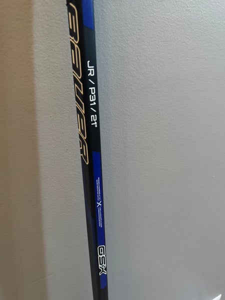 Junior Bauer gsx Regular Goalie Stick 21" Paddle (Used)